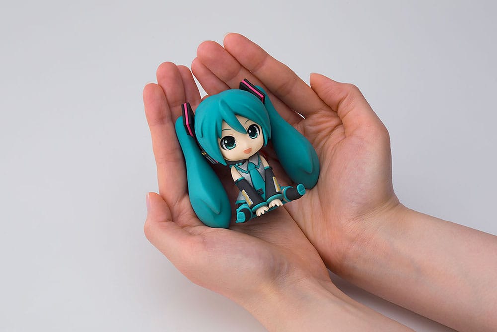 Character Vocal Series 01: Hatsune Miku Piapro Characters Rubber Mascot Nendroid Plus Mini Figure Hatsune Miku 8 cm 4580590208773