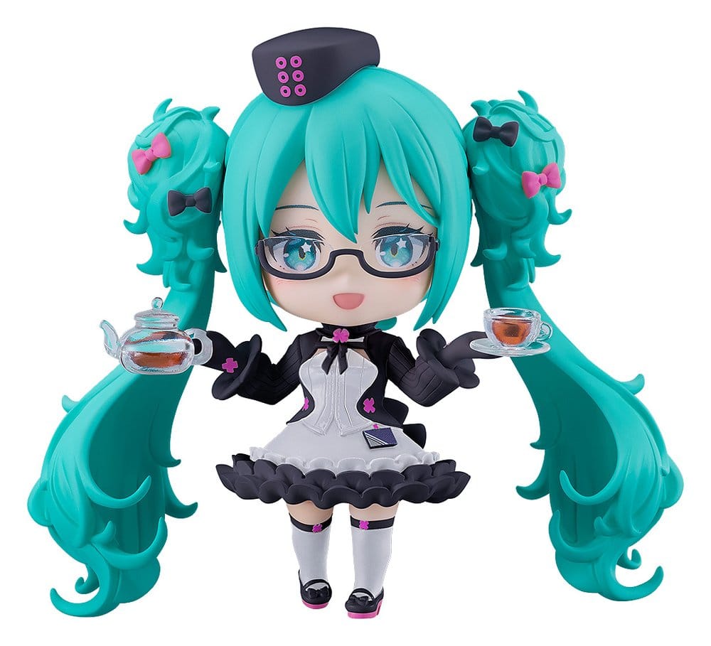 Character Vocal Series 01: Hatsune Miku Nendoroid Action Figure Hatsune Miku: Glasses x Café Ver. 10 cm 4570232581968