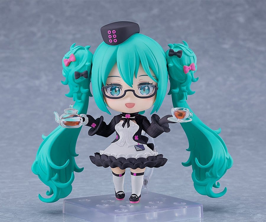 Character Vocal Series 01: Hatsune Miku Nendoroid Action Figure Hatsune Miku: Glasses x Café Ver. 10 cm 4570232581968
