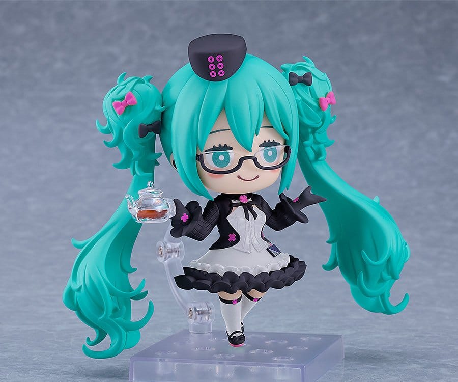 Character Vocal Series 01: Hatsune Miku Nendoroid Action Figure Hatsune Miku: Glasses x Café Ver. 10 cm 4570232581968