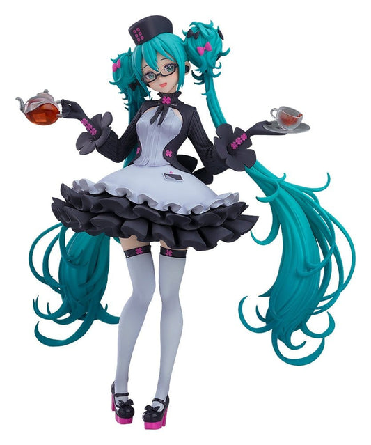 Character Vocal Series 01: Hatsune Miku Pop Up Parade Hatsune Miku: Glasses x Café Ver. 18 cm 4570232581975