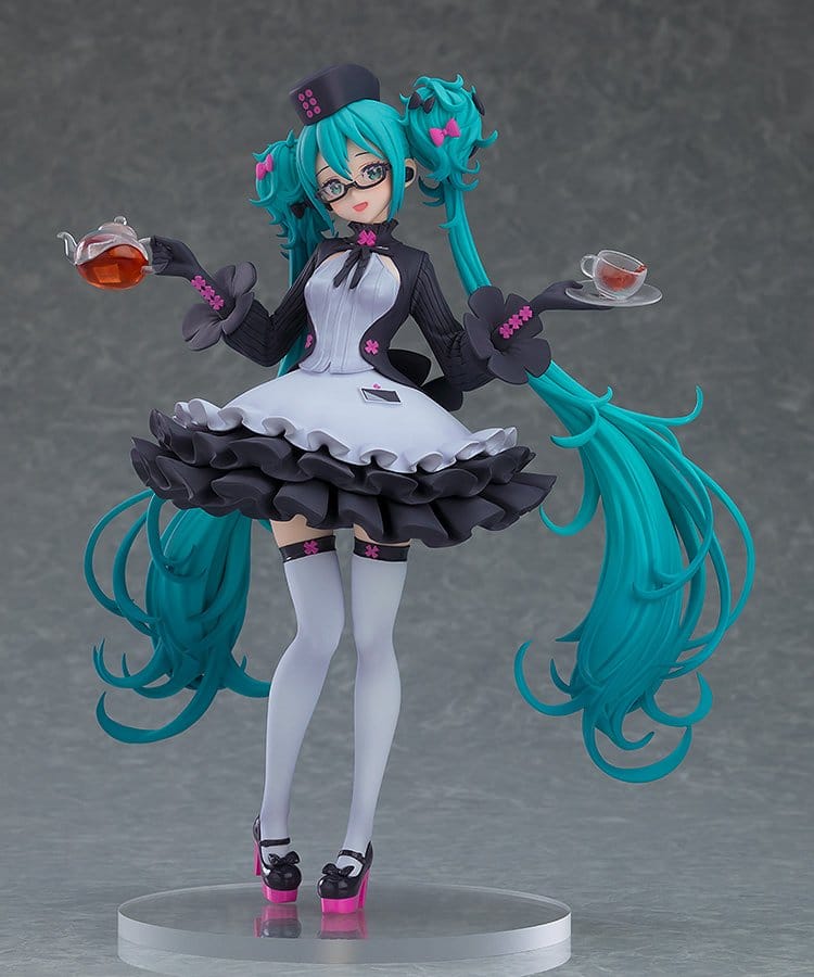 Character Vocal Series 01: Hatsune Miku Pop Up Parade Hatsune Miku: Glasses x Café Ver. 18 cm 4570232581975