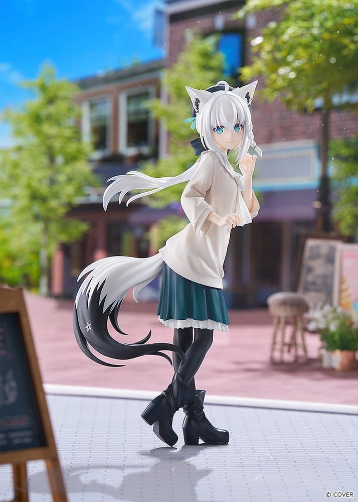 Hololive Production G.S. Collection PVC Figure 1/7 Shirakami Fubuki: Date Style - Casual Outfit Ver. 22 cm 4570232584242