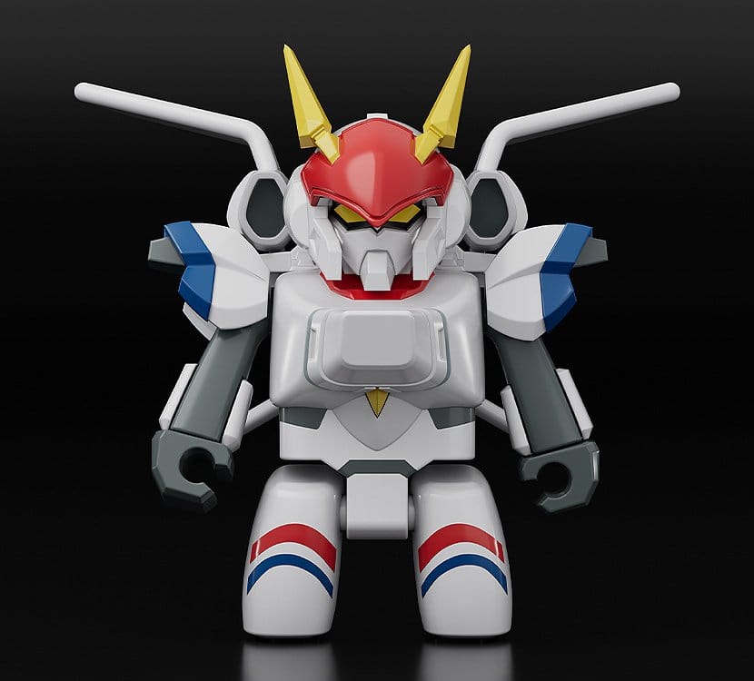 Metal Armor Dragonar Brickroid Action Figure Dragonar-1 (Opening Ver.) & Carrier Set 5 cm 4570232585157