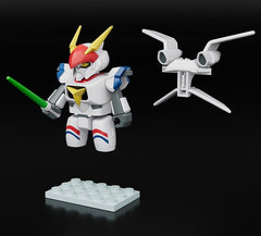 Metal Armor Dragonar Brickroid Action Figure Dragonar-1 (Opening Ver.) & Carrier Set 5 cm 4570232585157