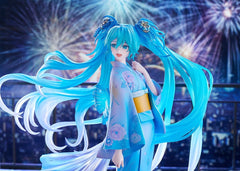 Character Vocal Series 01: Hatsune Miku PVC Figure 1/7 Music & Fire Works Ver. 23 cm 4570232587038