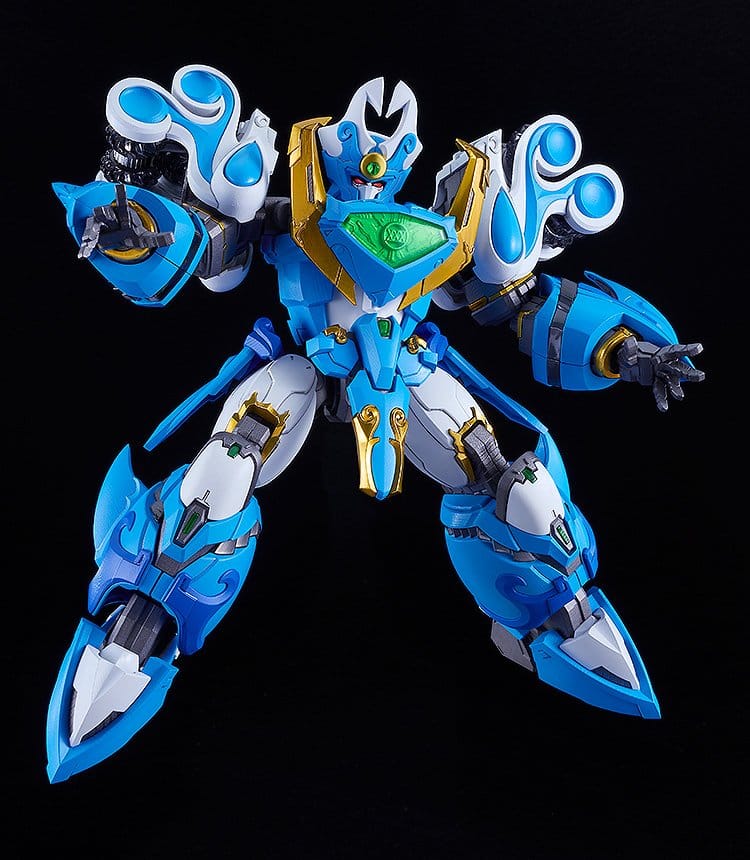 Mado King Granzort Moderoid Plastic Model Kit King's Style Aquabeat Gold Edition 18 cm 4570232588134