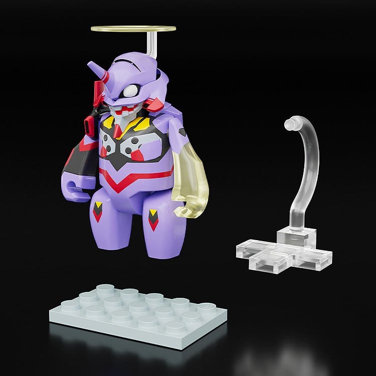 Rebuild of Evangelion Brickroid Mini Figure Evangelion Test Type-01 Pseudo DMS Phase 5 cm 4570232589186