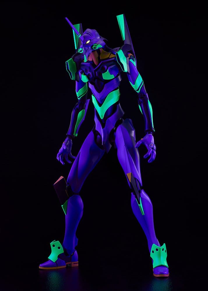 Rebuild of Evangelion Moderoid Plastic Model Kit DX-SCALE Evangelion Test Type-01 Luminous Set Edition 26 cm 4570232591905