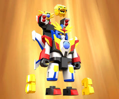 The Brave Fighter of Legend Da-Garn Brickroid Action Figure Da-Garn X 5 cm 4570232592919