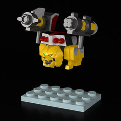 The Brave Fighter of Legend Da-Garn Brickroid Action Figure Ga-Orn (Animal Mode) 2 cm 4570232592926