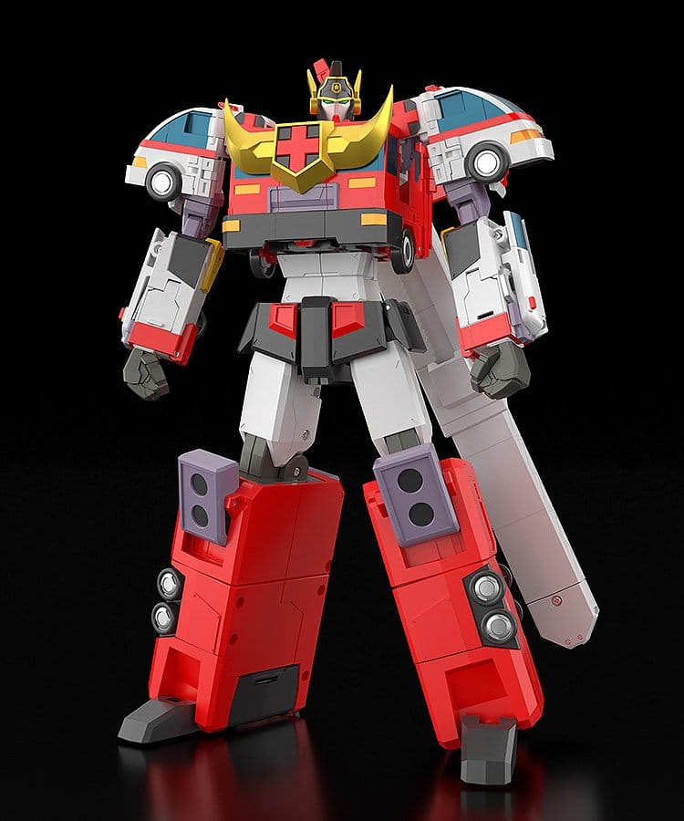 Brave Police J-Decker Action Figure The Gattai Duke Fire 25 cm 4570232594142