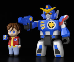 The Brave Fighter of Legend Da-Garn Brickroid Action Figures 2-Pack Da-Garn & Seiji Takasugi Set 4570232594173