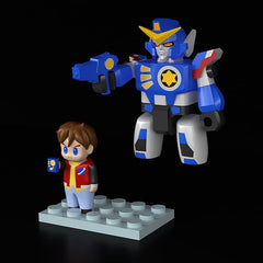 The Brave Fighter of Legend Da-Garn Brickroid Action Figures 2-Pack Da-Garn & Seiji Takasugi Set 4570232594173