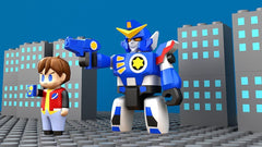 The Brave Fighter of Legend Da-Garn Brickroid Action Figures 2-Pack Da-Garn & Seiji Takasugi Set 4570232594173