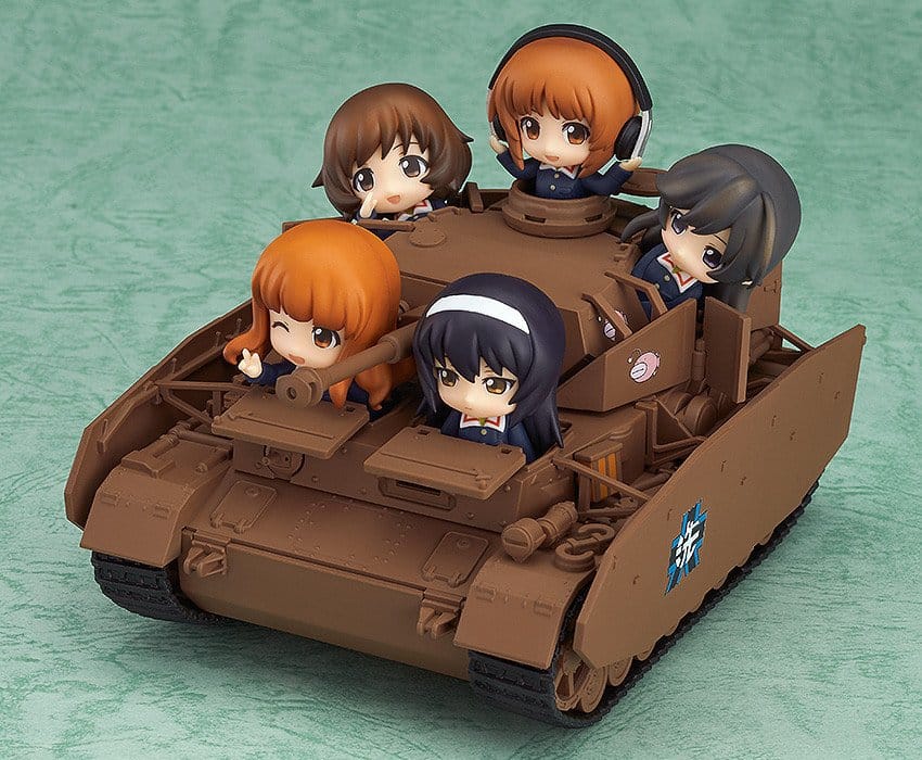Girls und Panzer das Finale Nendoroid More Vehicle Panzer Kampfwagen IV Ausf.D (H Ver.) 8 cm 4570232594371