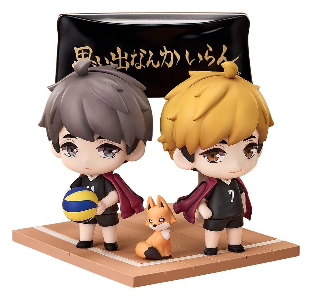 Haikyu!! Qset+ Mini Figures 2-Pack Atsumu Miya & Osamu Miya 8 cm 6976739631249