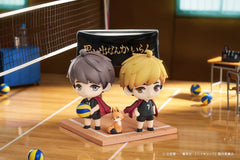 Haikyu!! Qset+ Mini Figures 2-Pack Atsumu Miya & Osamu Miya 8 cm 6976739631249