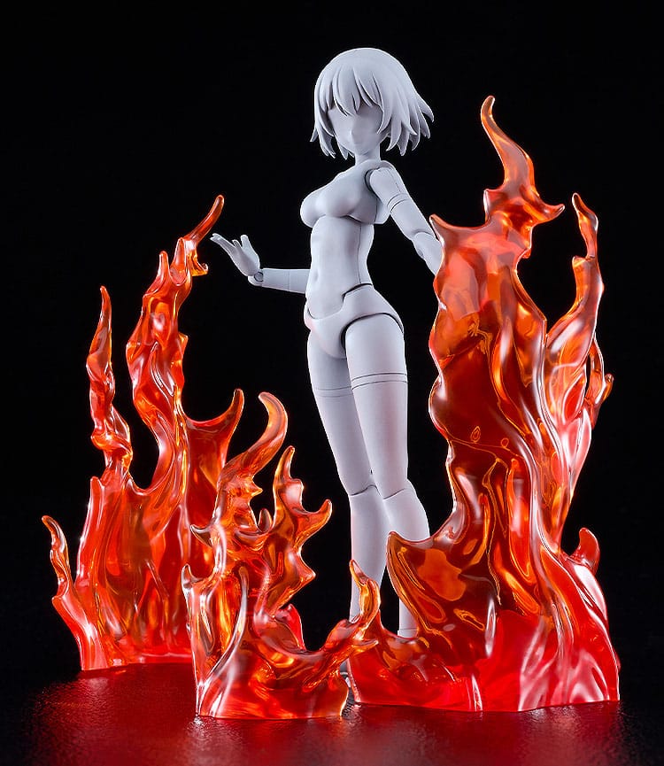 The Simple Effect Parts for Figures Flames: Red  4580828660786