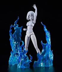 The Simple Effect Parts for Figures Flames: Blue 4580828660793