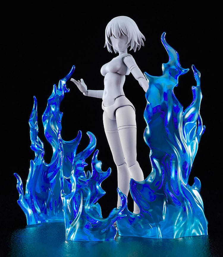 The Simple Effect Parts for Figures Flames: Blue 4580828660793