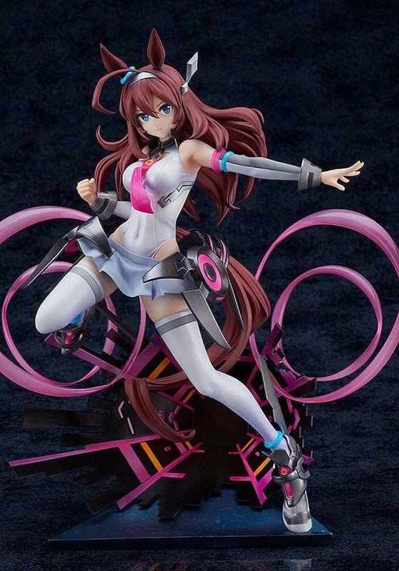 Uma Musume Pretty Derby PVC Statue 1/7 Mihono Bourbon - The Chestnut Cyborg 26 cm   4580828661905