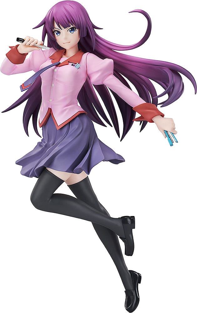 Monogatari Series Pop Up Parade PVC Statue Hitagi Senjyogahara L Size 23 cm               4580828662032