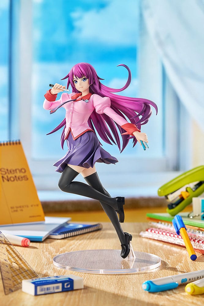 Monogatari Series Pop Up Parade PVC Statue Hitagi Senjyogahara L Size 23 cm               4580828662032