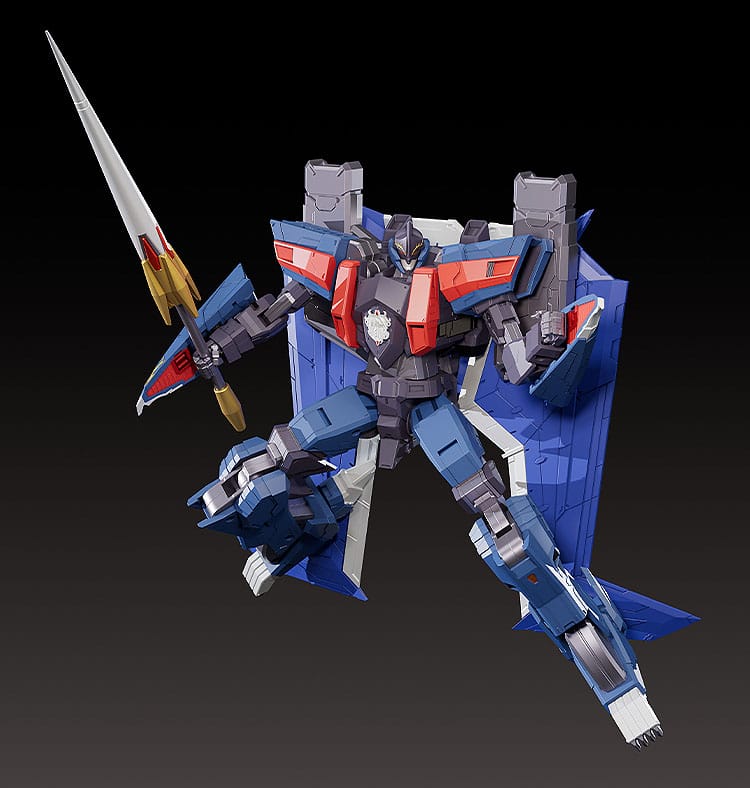 Dancouga - Super Beast Machine God Diecast / PVC Action Figure The Gattai Black Wing 20 cm    4580828662179