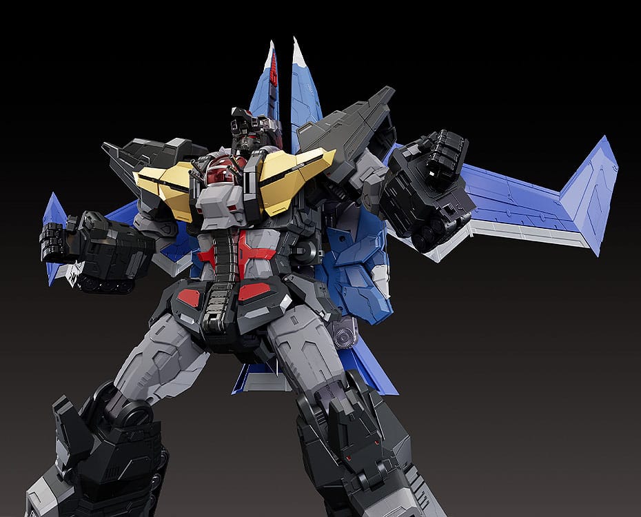 Dancouga - Super Beast Machine God Diecast / PVC Action Figure The Gattai Black Wing 20 cm    4580828662179