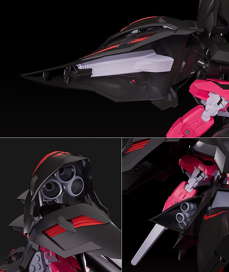 Martian Successor Nadesico: The Motion Picture - Prince of Darkness Moderoid Plastic Model Kit Black Sarena 19 cm   4580828662643