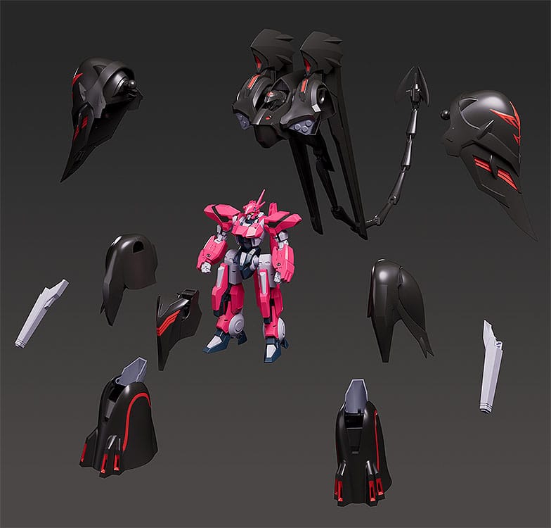 Martian Successor Nadesico: The Motion Picture - Prince of Darkness Moderoid Plastic Model Kit Black Sarena 19 cm   4580828662643