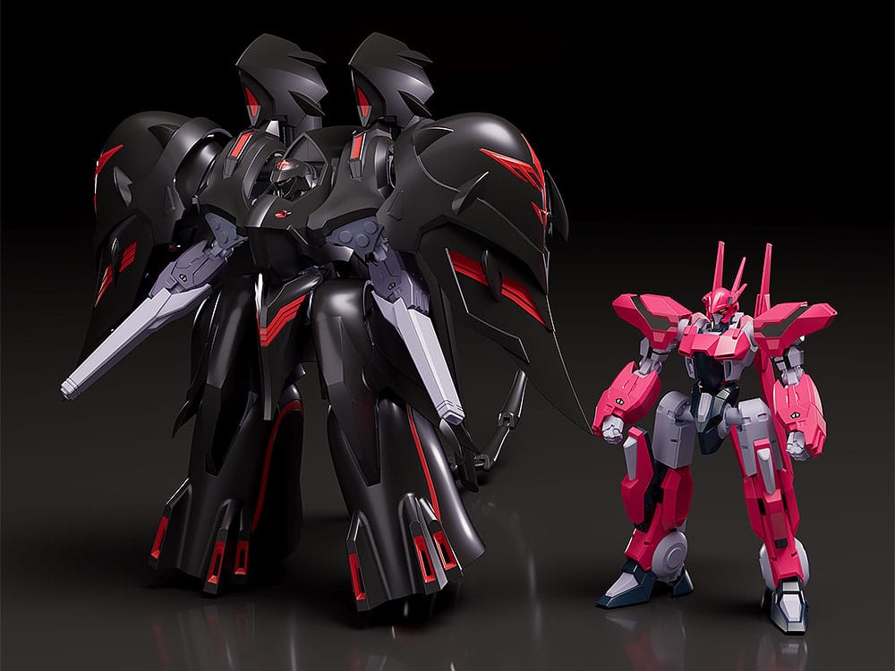 Martian Successor Nadesico: The Motion Picture - Prince of Darkness Moderoid Plastic Model Kit Black Sarena 19 cm   4580828662643