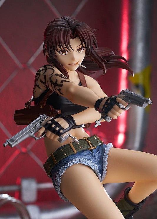 Black Lagoon Pop Up Parade PVC Statue Revy L Size 21 cm                  4580828662667