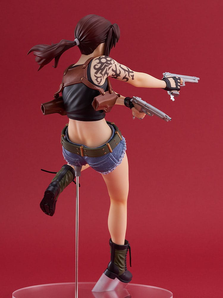 Black Lagoon Pop Up Parade PVC Statue Revy L Size 21 cm                  4580828662667