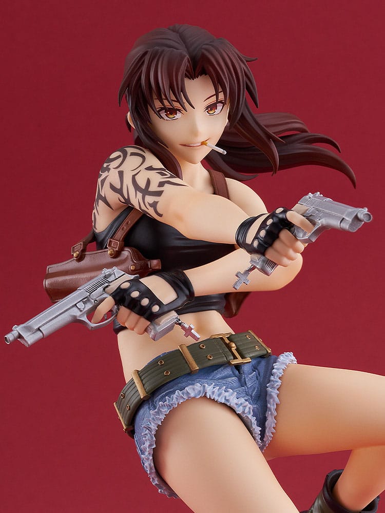 Black Lagoon Pop Up Parade PVC Statue Revy L Size 21 cm                  4580828662667