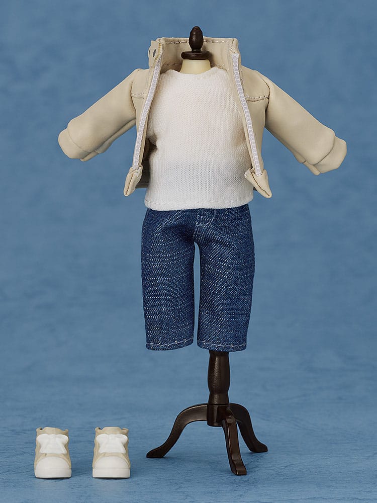 Nendoroid Doll Figures Outfit Set: Leather Jacket (Ivory) 4580828662698