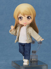 Nendoroid Doll Figures Outfit Set: Leather Jacket (Ivory) 4580828662698
