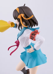 The Melancholy of Haruhi Suzumiya Pop Up Parade PVC Figure Haruhi Suzumiya L Size 22 cm 4580828662704
