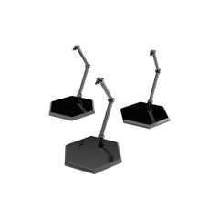 The Simple Stand Mini Nendoroid More for Mini Figures & Models Black Hex Type 3-Pack  4580828662810