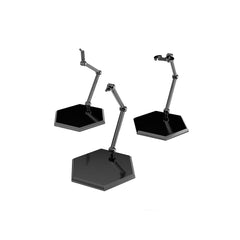 The Simple Stand Mini Nendoroid More for Mini Figures & Models Black Hex Type 3-Pack  4580828662810