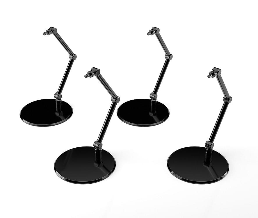 The Simple Stand Mini Nendoroid More for Mini Figures & Models mini Black 4er-Pack  4580828662827