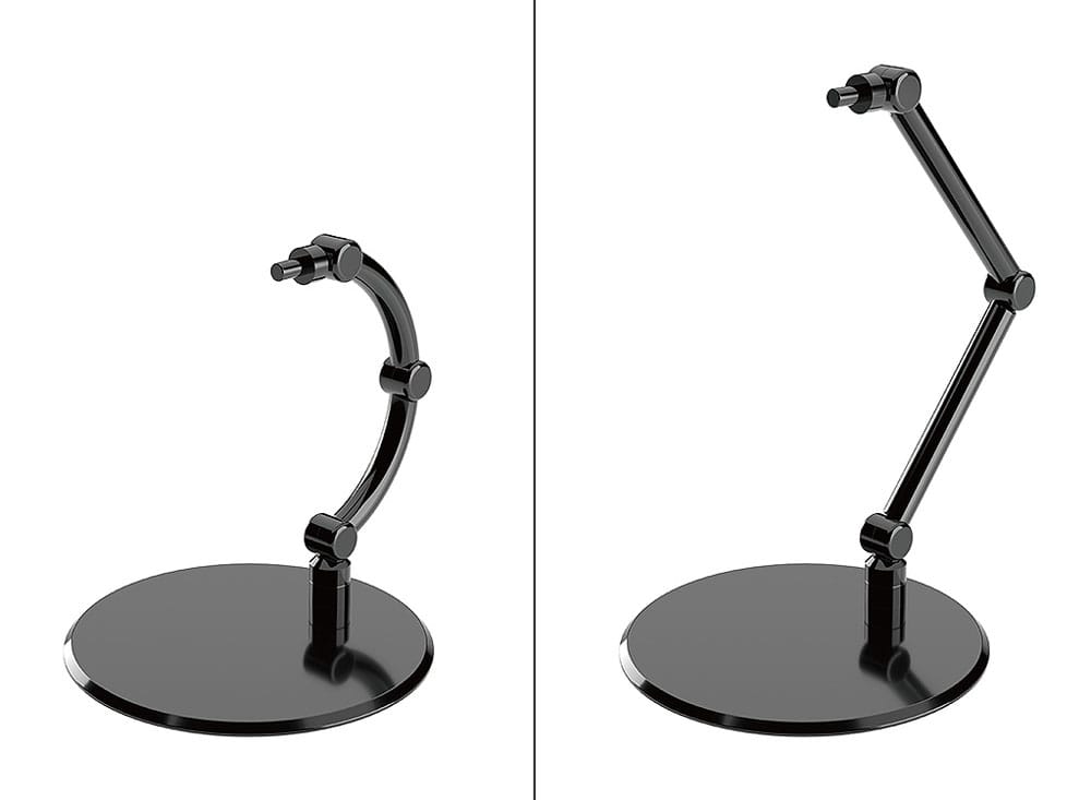 The Simple Stand Mini Nendoroid More for Mini Figures & Models mini Black 4er-Pack  4580828662827