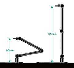 The Simple Stand Mini Nendoroid More for Mini Figures & Models mini Black 4er-Pack  4580828662827