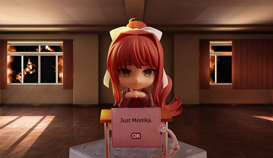 Doki Doki Literature Club! Nendoroid Action Figure Monika (Rerelease) 10 cm   4580828662971