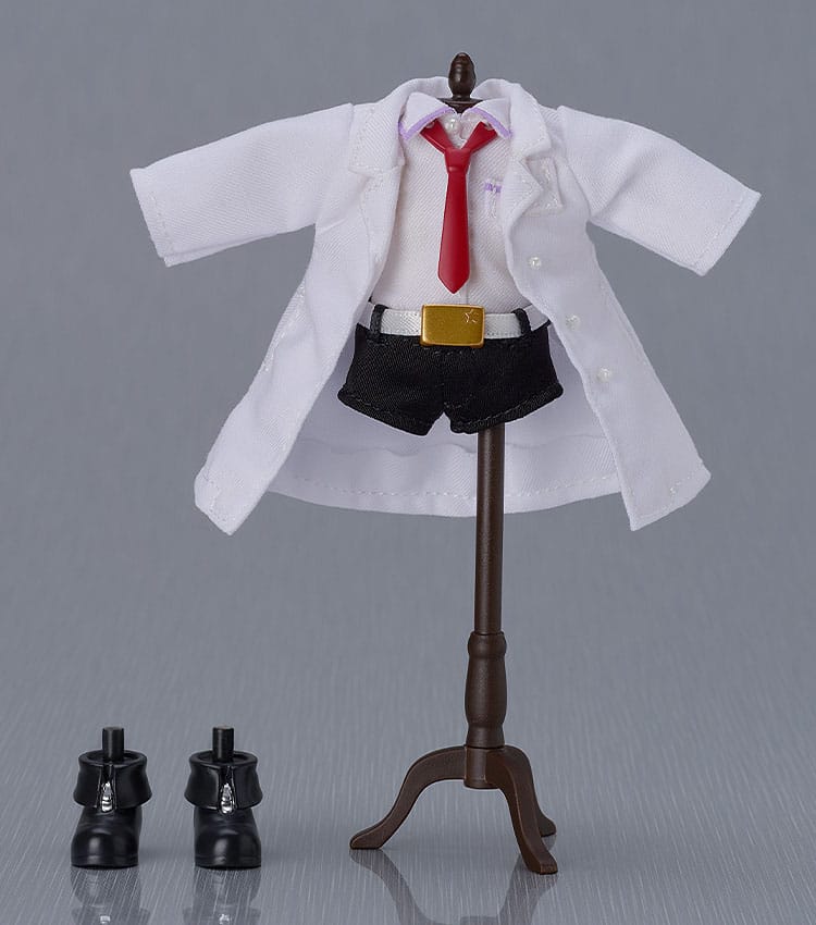 SteinsGate Nendoroid Accessories for Nendoroid Doll Figures Outfit Set: Kurisu Makise: Lab Coat Ver. 4580828663329