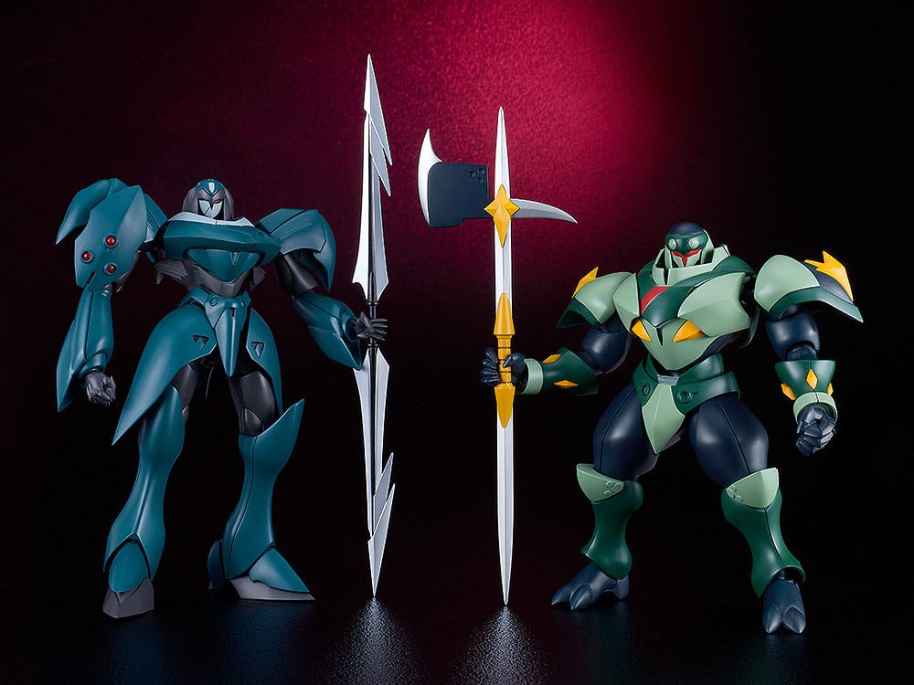 Starknight Tekkaman Blade Moderoid Plastic Model Kits 2-Pack Tekkaman Dagger & Tekkaman Axe 4580828664364