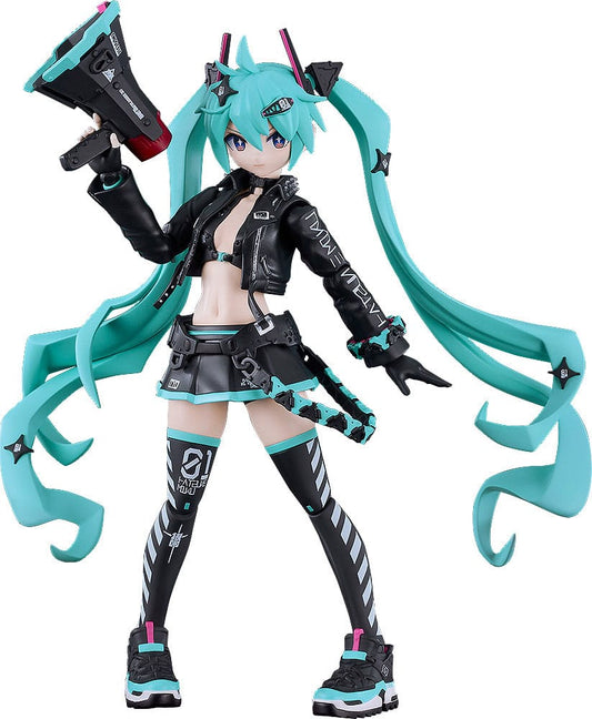Character Vocal Series 01: Hatsune Miku Plamatea Plastic Model Kit Hatsune Miku: Chuocho Tactical Craft Ver. 15 cm 4580828664470