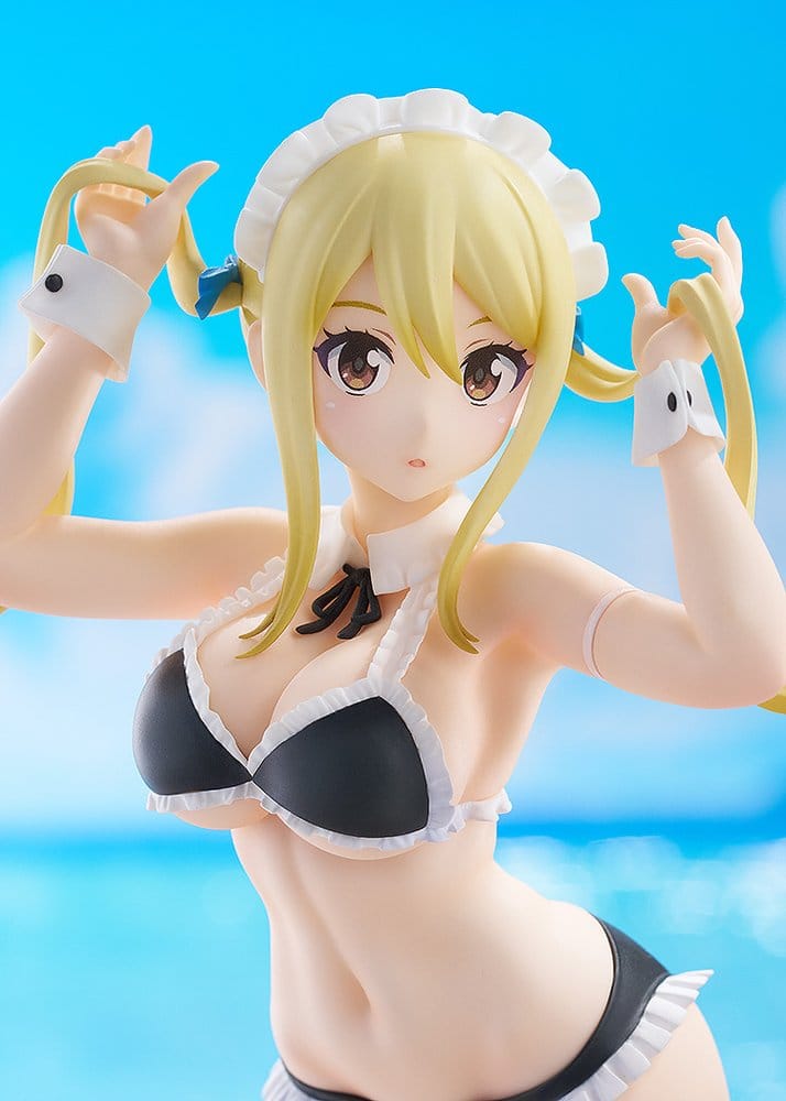 Fairy Tail 100 Years Quest Beach Queens Pop Up Parade PVC Statue Lucy Heartfilia: Virgo Form Swimsuit Ver. L Size 23 cm  4580828665422