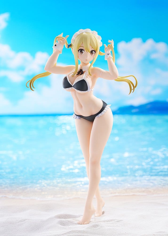 Fairy Tail 100 Years Quest Beach Queens Pop Up Parade PVC Statue Lucy Heartfilia: Virgo Form Swimsuit Ver. L Size 23 cm  4580828665422
